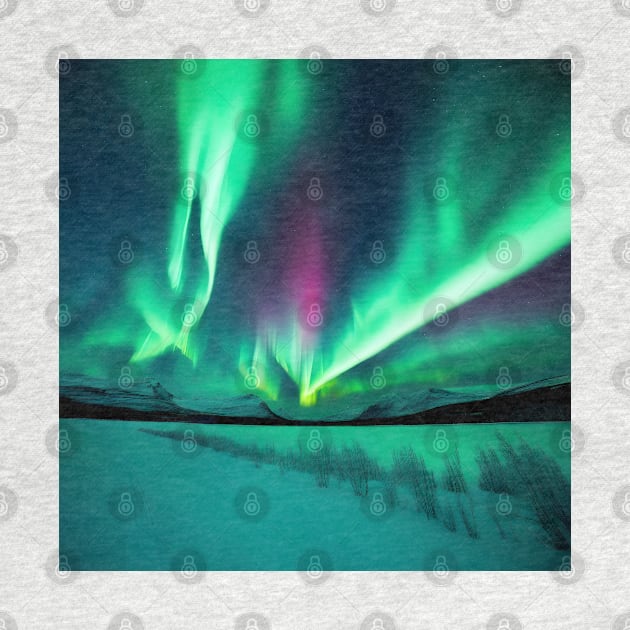 Polar lights, northern lights by craftydesigns